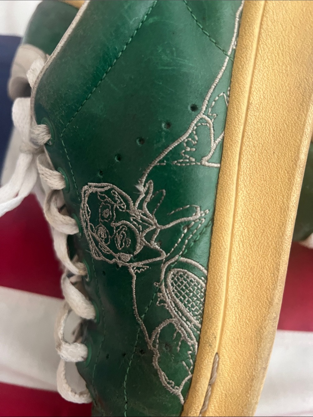 Smith vs. Nastase Adidas shoes - Picture 9 of 11